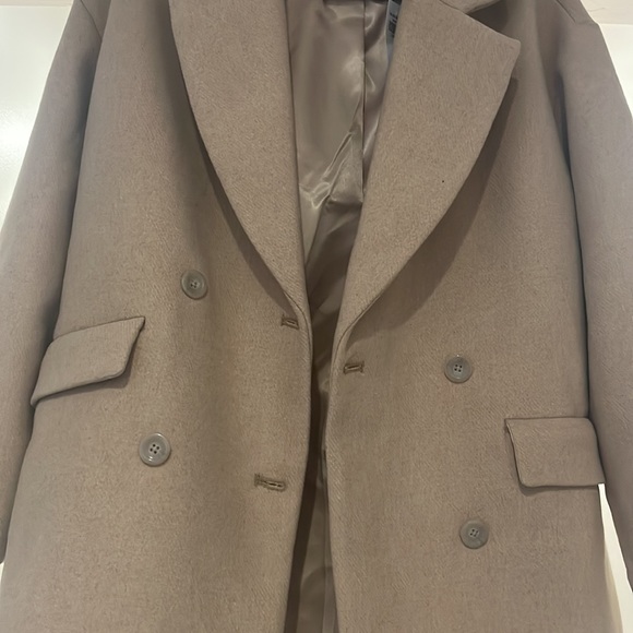 Abercrombie Wool Blend Coat - Picture 4 of 5